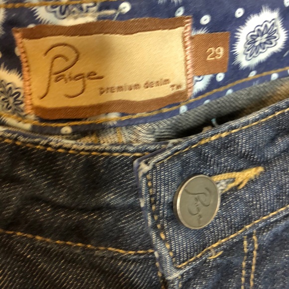 Paige premium Hillhurst super wide leg jea… - Picture 7 of 14